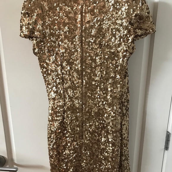 French connection gold sequin mini - Picture 2 of 6